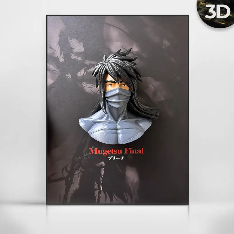 Mutu 3D Poster - High End 3D Frame Poster Aesthetic - 3D wall Decor - 3D Decoration 8