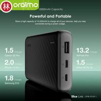 Gambar Oraimo OPB-P5101 Powerbank 10000 mAH Slice Link 12W 3 Built-in Cables 4 Outputs OPB P5101 - Hitam dari Liem Group Kota Administrasi Jakarta Barat 3 Tokopedia