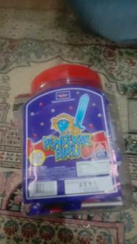 Product Review of Permen Pendekar biru Toples @100 pcs Candy Food Snacks Makanan from n**3 0