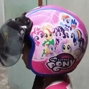 helm anak laki-laki perempuan 3-7 th suda termasuk kaca cembung Outdoor grosir jbx helmets