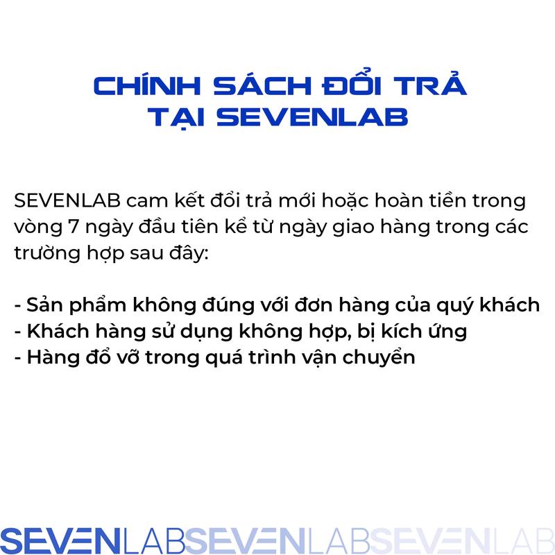 Serum dưỡng trắng da mặt nam giới Nio-C SEVENLAB dưỡng sáng, mờ thâm vượt trội 30ml 9