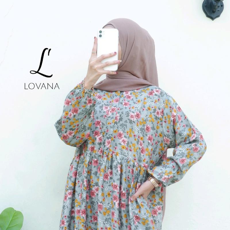 Arsy Midi Dress Rayon Premium Lovana Indonesia 6