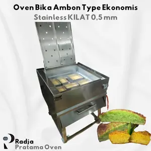 Oven Bika Ambon Type Ekonomis Khusus Anti Gagal Kualitas Super Kapasitas 10 Loyang