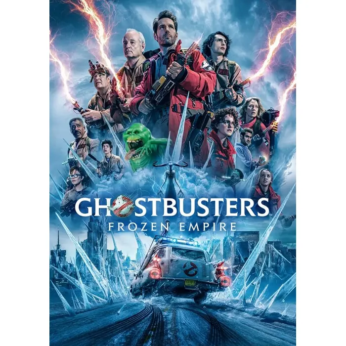 DVD Film Ghostbusters: Frozen Empire (2024)