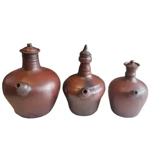 Kendi Minum Tanah Liat - Kitchenware Wadah air minum