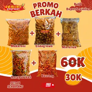 Cikasepofficial - PAKET HEMAT Beli 1 dapat 5 Cemilan Bestseller Snacks Food