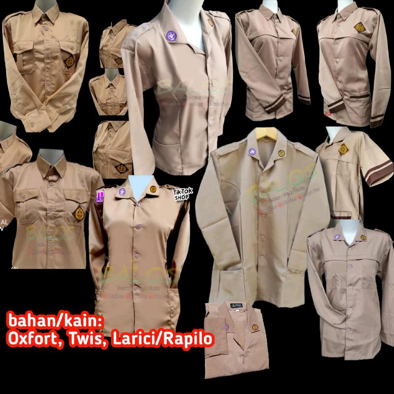 Celana Panjang SD Licin Seragam Sekolah Siswa High Twis Pria Fashion Katun Twiss Cowok 7