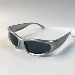 Kacamata Hitam Steampunk Vintage Anti Sinar UV