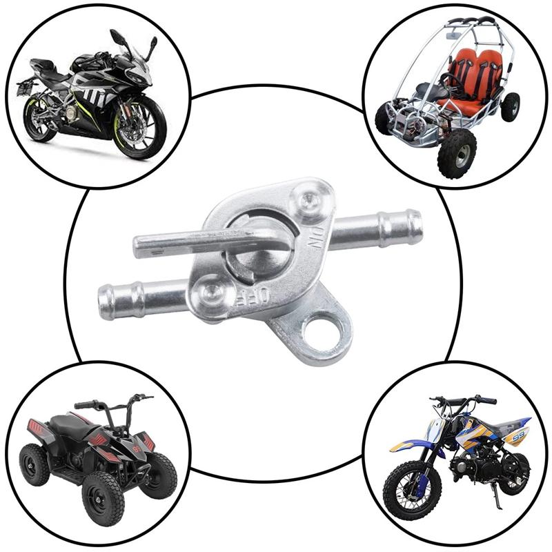 【SIAP】2Pcs Kran Bensin Motor Universal On Off Sakelar Oli Kart Aksesori Sepeda Motor Off-road ATV