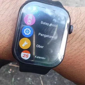 Official Smartwatch 10 Pro Max 100%baruOriginal Mendukung operasi gerakanwith 2.1" HD AMOLED Display  Waterproof  Bluetooth Call Smartwatch wireless charging Dan Ganti Wallpapper Jam Tangan Smartwatch Monitor Detak Jantung