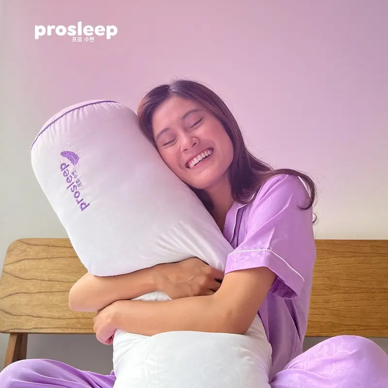 [GULING PREMIUM] Prosleep Probolster Korean Nano Fiber - Guling Hotel Bed - Goose Down Feel - Bulu Angsa Sintetis- Super Empuk Kain Premium Microtex Emboss 5