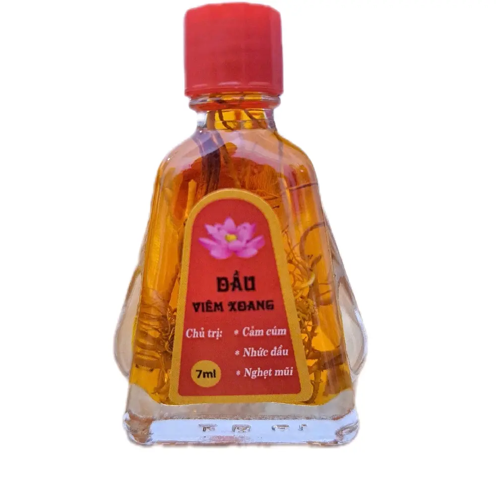 DẦU VIÊM XOANG THẢO DƯỢC 10 CHAI  7ml rễ (tem sen đỏ)