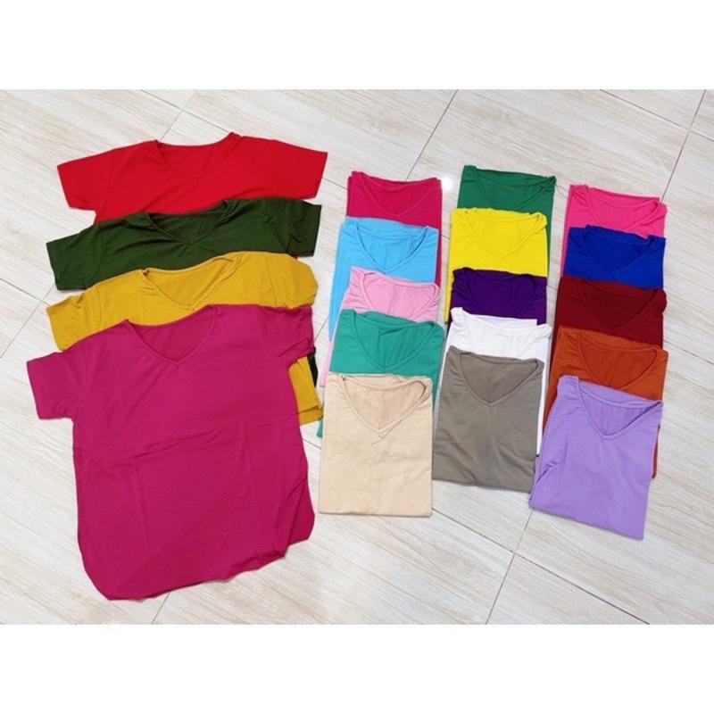 ATASAN V SLIDE PDK/TSHIRT SPLIT BAWAH TANGAN PENDEK 0