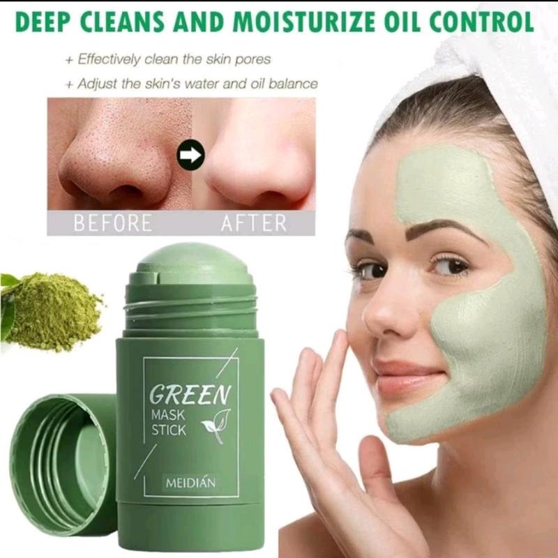 PAKET HEMAT 3 PCS GREEN MASK STICK MASKER STIK PENGHILANG KOMEDO ORIGINAL MEIDIAN 3