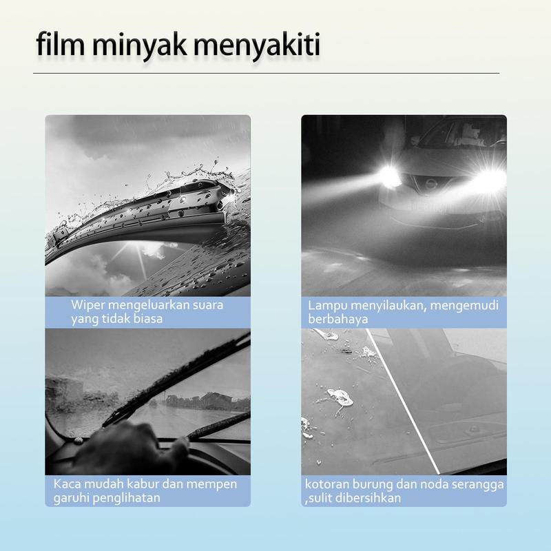 [Acechace] Pasta pembersih film oli / penghapus film oli / kaca depan jendela pembersih mobil pembersih yang kuat 2