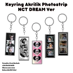 NCT DREAM Keychain Photostrip Gantungan Kunci Photostrip Kpop