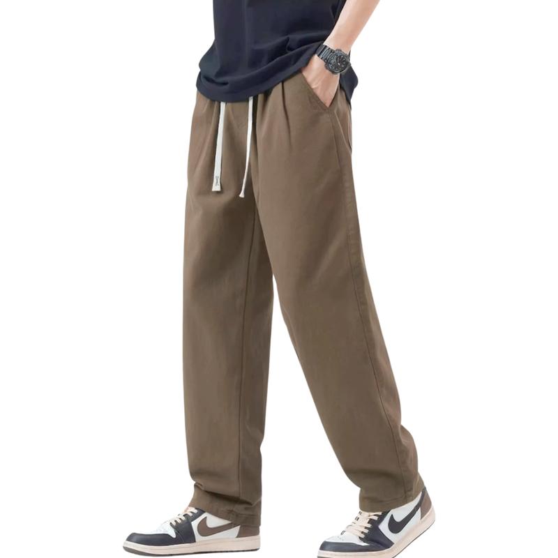 Quần Kaki co giãn Nam Nữ ống suông form Baggy Thời Trang Bigsize (Kaki co giãn) Thun Pants 5
