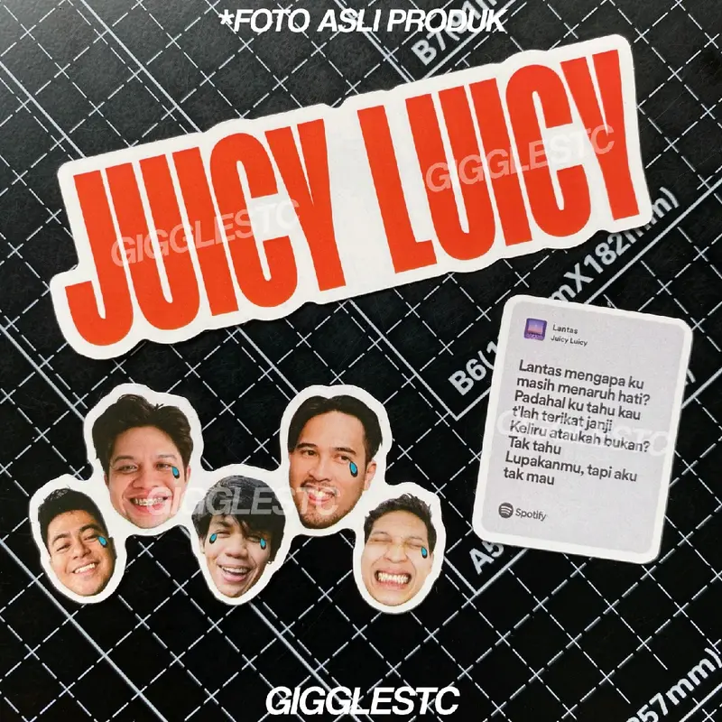 Sticker Pack JUICY LUICY - Waterproof + Laminasi 1