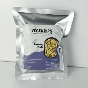 Keripik Bawang Putih 25 Gr Aluminium Foil