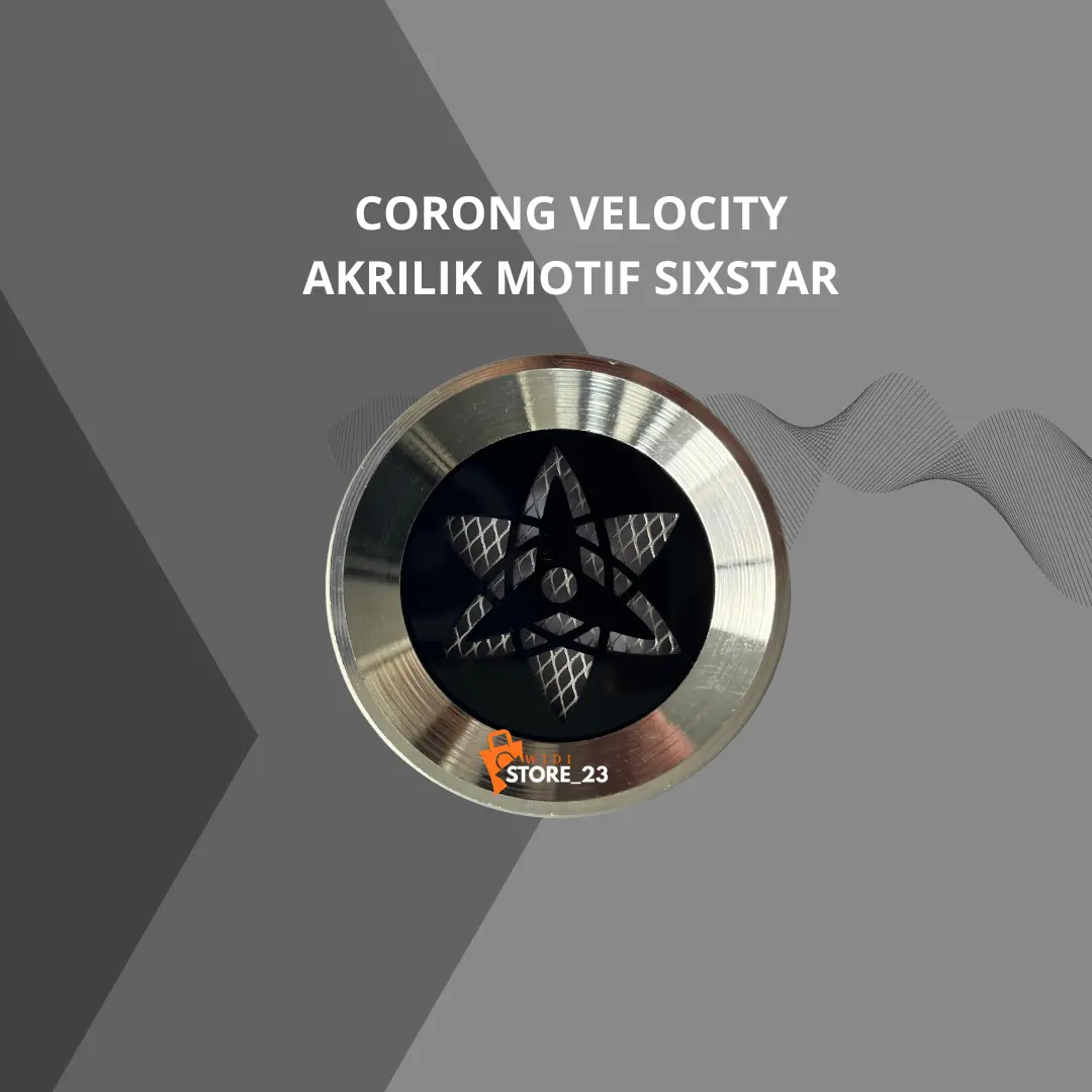 Corong Pendek Veloscope SIXSTAR Universal Velocity Model Bolong/Rapat Akrilik + Kawat