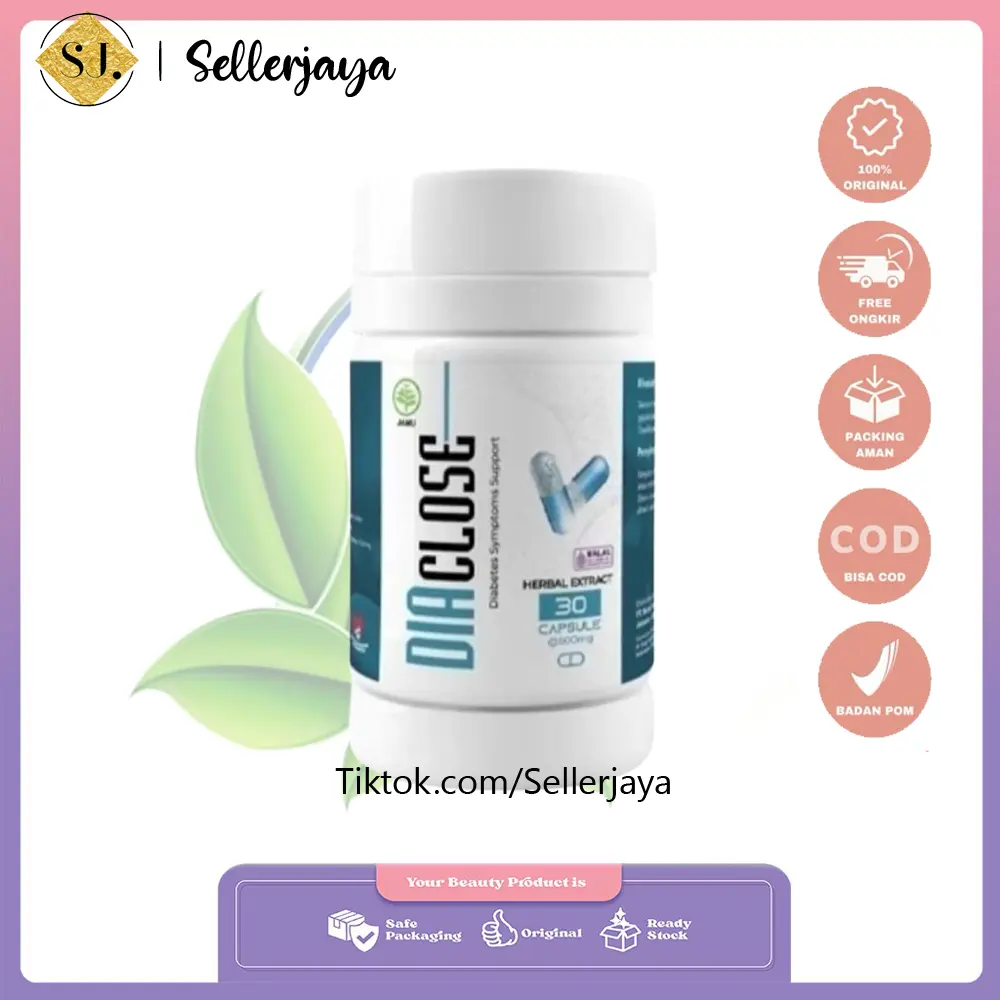 Diaclose Asli 100% Original - Obat Herbal Atasi (Diabetes) BPOM Alami