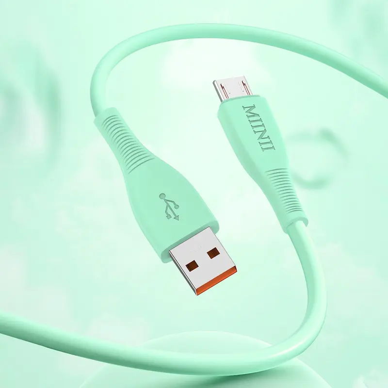 MIINII Kabel data KM-11 Macaron Quick Charge 3A Micro / Type-C Fast Charging 2