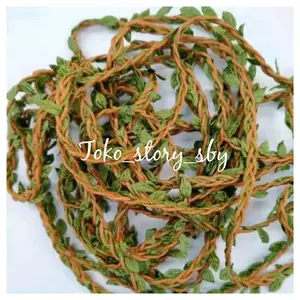 2 METER - TALI KEPANG DAUN  DEKORASI
