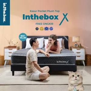 [FREE Bantal] New Kasur Spring Bed IN THE BOX X3 - Garansi 10 Tahun
