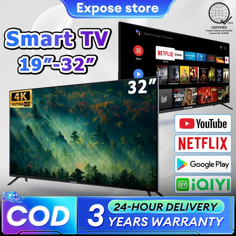 19 32 In EXPOSE Smart bluetooth / Digital TV 19-32 Inch Android TV 19/24/32 ...
