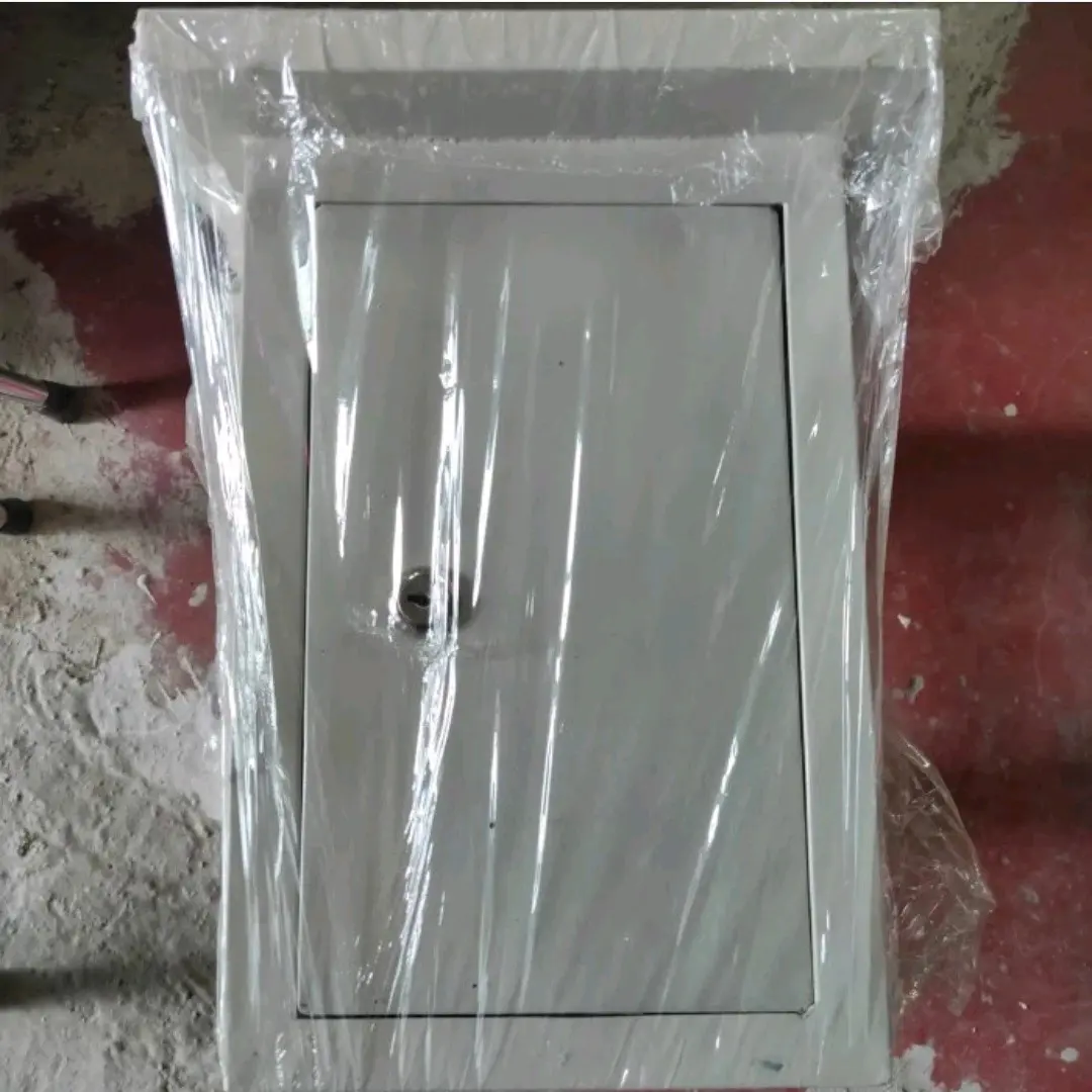 Box Panel Listrik Topi Outdoor 20x30x12 Tebal Plat 0.8mm Cat Bakar