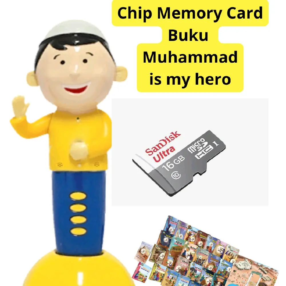 Chip memori Buku Mimh atau Muhammad is my Hero Cordoba Pen Hafiz