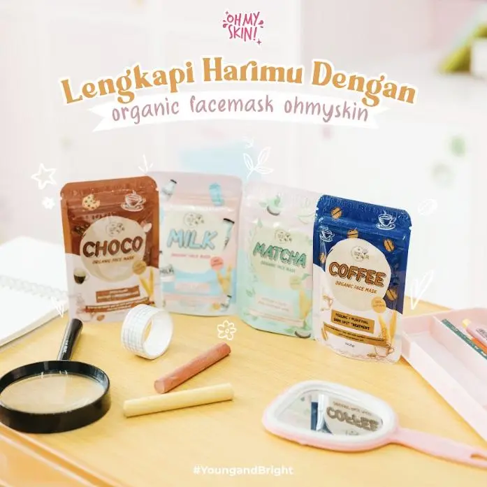 【BPOM】OHMYSKIN! - Face Mask Full Size 65 gr & Mini Size 25 gr