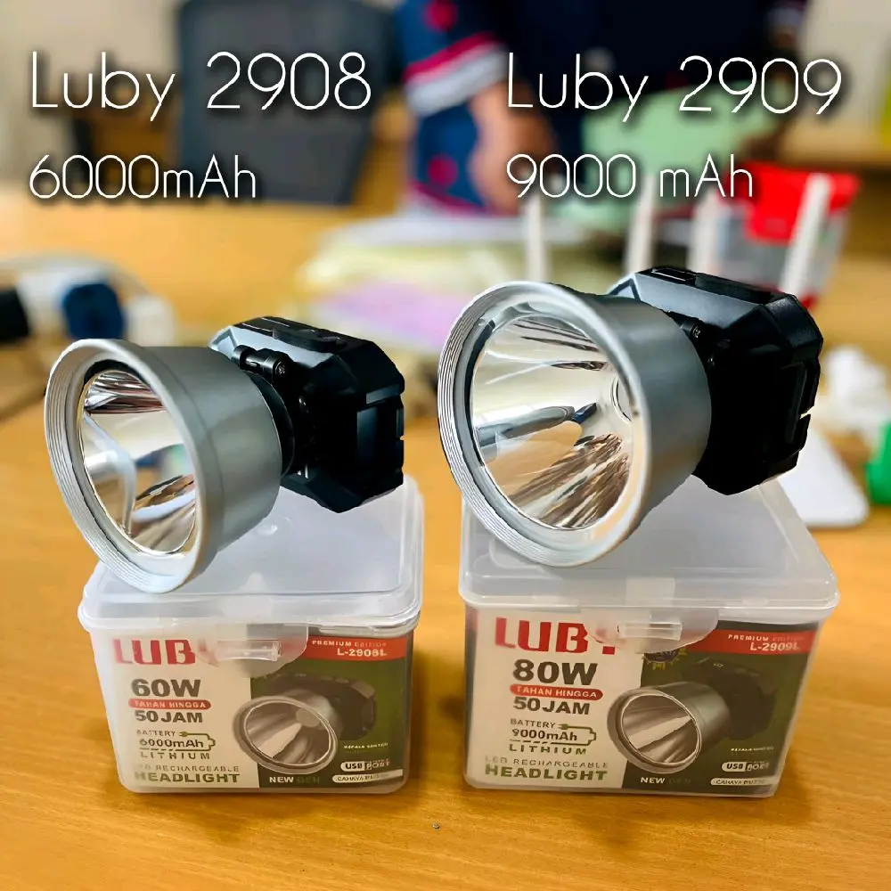 Senter Kepala luby 80W luby 2909 senter kepala Luby 60W luby 2908