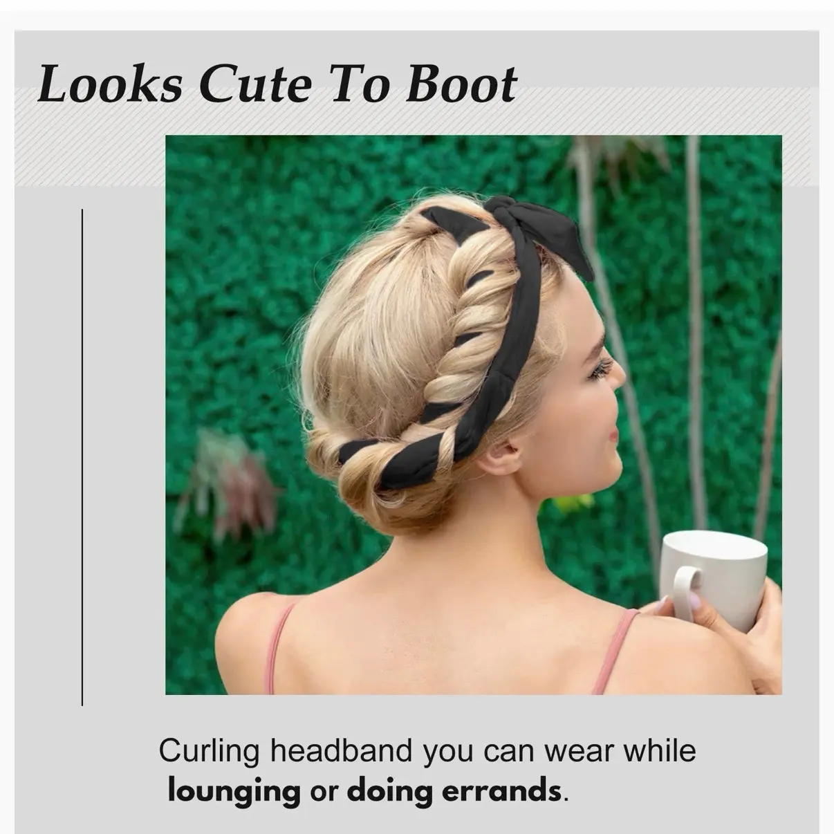 Alat Pengeriting rambut tanpa catokan Rambut Keriting Pengeriting Rambut Tanpa Panas Heatless Curl