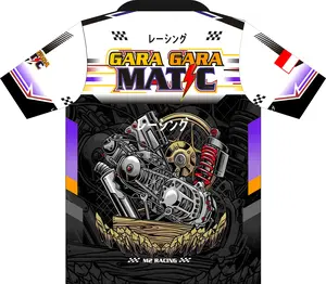 Jersey Gara Matic Racing Otomotif Desain Jersey Racing Super keren Kaos Jersey Full Printing