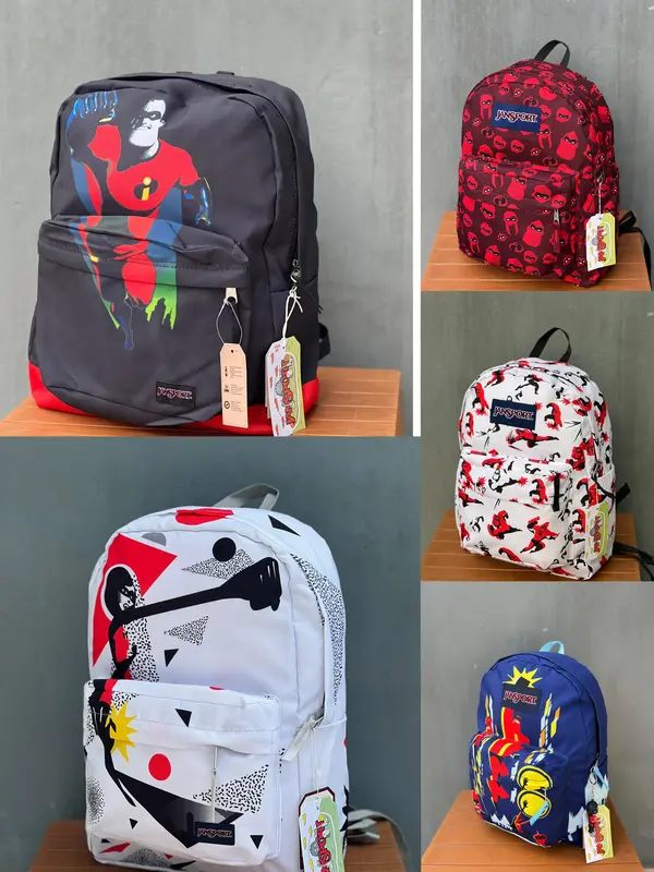 JANSPORT RARE FULL JS EMBOS 0