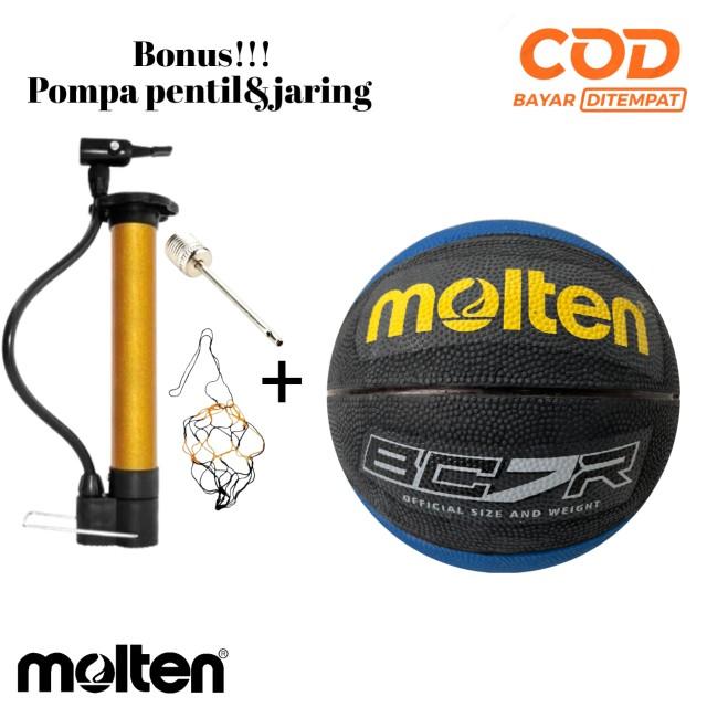 Product Introduction of BOLA BASKET MOLTEN RUBBER BC7R SIZE 7 ORIGINAL/GRATIS POMPA PENTIL&JARING 2