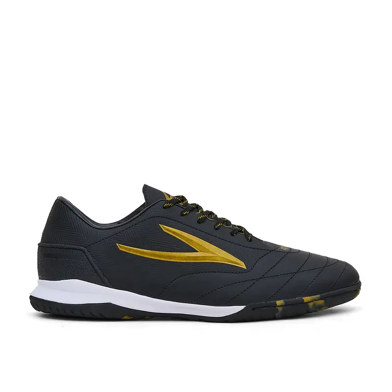 Zevma Sepatu Futsal Original Panthera Pro.2 - Black Gold IC 2