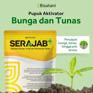Serajab - Pupuk Aktivator Bunga dan Tunas Anti Stress Segala Jenis Tanaman