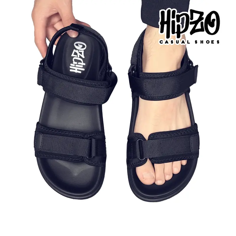 HIPZO Sandal CT041 Unisex Pria Wanita Untuk OOTD Jalan Ringan Anti Slip 2