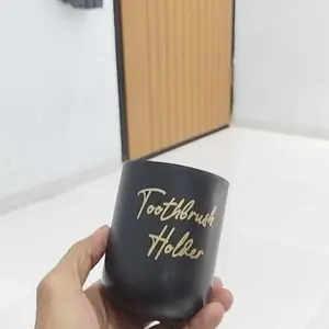 Tootbrush holder, tempat sikat gigi, gelas kumur plasti tebal aesthetic, holder sikat gigi Plastik tebal