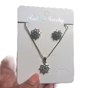 Set Perhiasan Silver Batu Zircon Model Terbaru, Tampil Elegan Setiap Saat