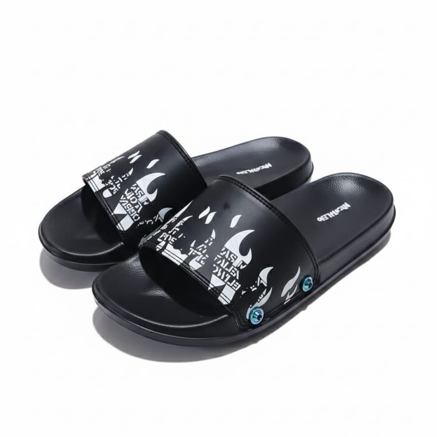 Sandal Selop Titanium Pria Wanita Terbaru Motif Api Sendal Titanium Karet/Slip On/Slide Original Distro Casual Sandal Selop Titanium Pria Wanita Terbaru Motif Api Sendal Titanium Karet/Slip On/Slide Original Distro Casual