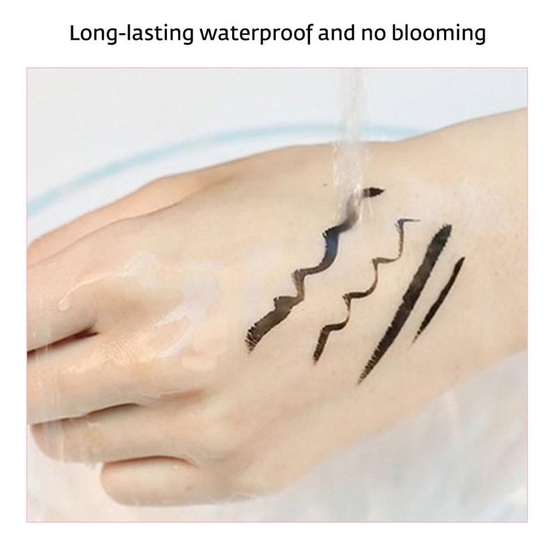 Waterproof Quick Dry Eyeliner Liquid Sweatproof Anti-oil Smudge-Proof Long-lasting Black Eyeliner Pencil Eyes Beauty Makeup Tools 4
