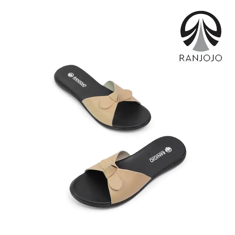 Sandal Cewek RJ.13 Teplek Pita Karet Slop 5