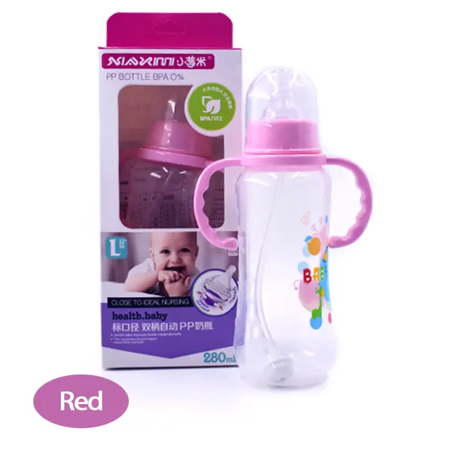 Bình Sữa Cho Em Bé 280ml, Bình Mỏ Vịt, Cổ Mỏng 2