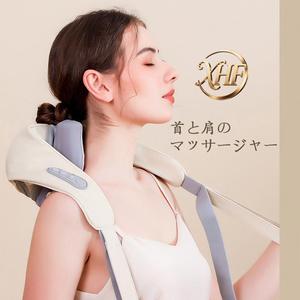 XHFマッサージ電気コードレスネックマッサージピロー（熱機能付き）は、筋肉をリラックスさせ、首をケアします。  首、肩、腰、背中、太ももを効果的にリラックスさせます。  誕生日、お正月、クリスマスの素晴らしい贈り物になります。