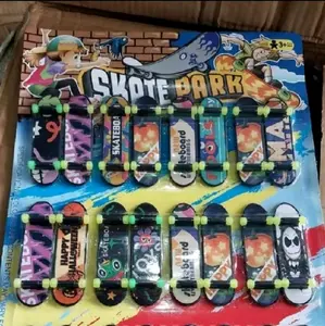 1 Lembar Mainan Anak Skateboard Skatepark Mini Murah