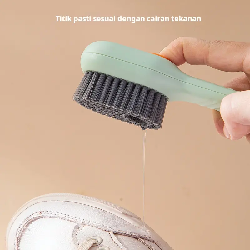Sikat sepatu cair multi fungsi plus sikat sepatu cair rumah tangga jenis sikat cuci laundry berbulu lembut sikat cuci sepatu tidak melukai senjata dewa sepatu 1