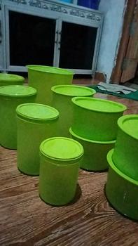 Product Review of CPM Toples Plastik Kedap Udara Set Lengkap Paket Toples Super Combo 10in1 Best Selling from y**1 2